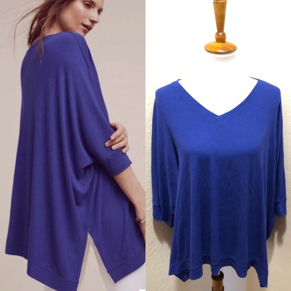 Anthropologie Tops - {Anthro} Bordeaux Ribbed tunic